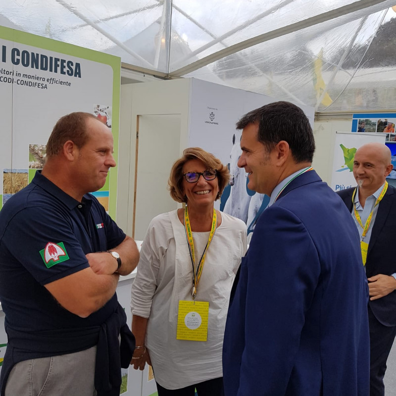 Villaggio coldiretti - visite allo stand di asnacodi e workshop gestione del rischio