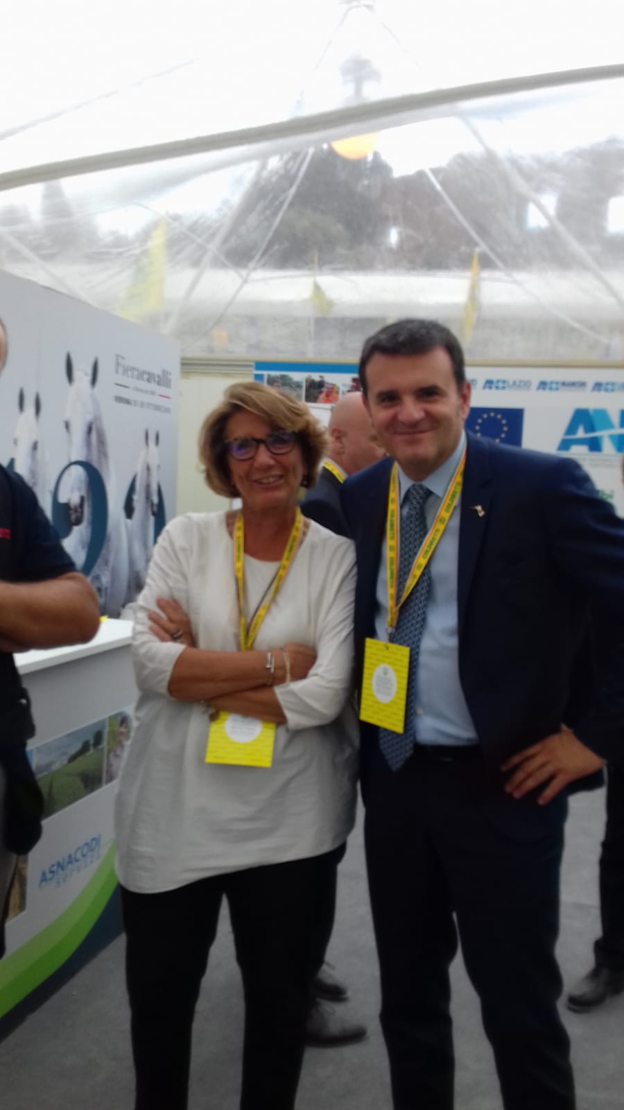 Villaggio coldiretti - visite allo stand di asnacodi e workshop gestione del rischio