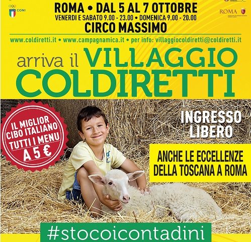 Coldiretti: a roma il più grande villaggio dell’agricoltura d’italia
