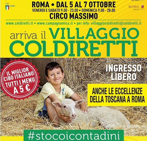 Coldiretti: a roma il più grande villaggio dell’agricoltura d’italia Coldiretti: a roma il più grande villaggio dell’agricoltura d’italia