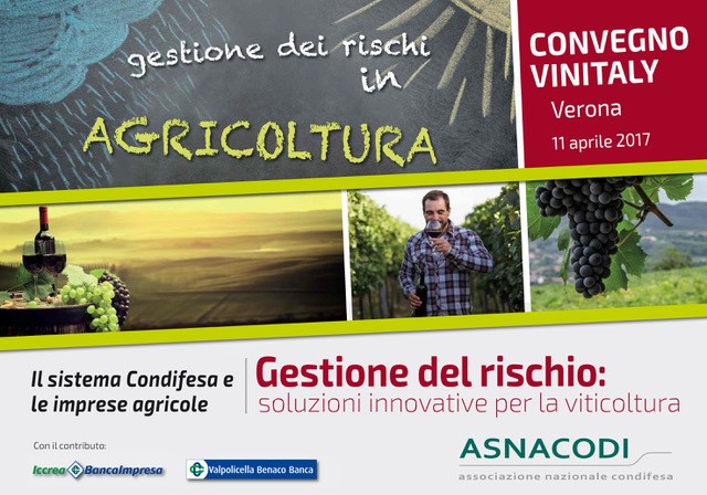Vinitaly, verone 11 aprile - convegno "gestione del rischio: soluzioni innovative per la viticoltura