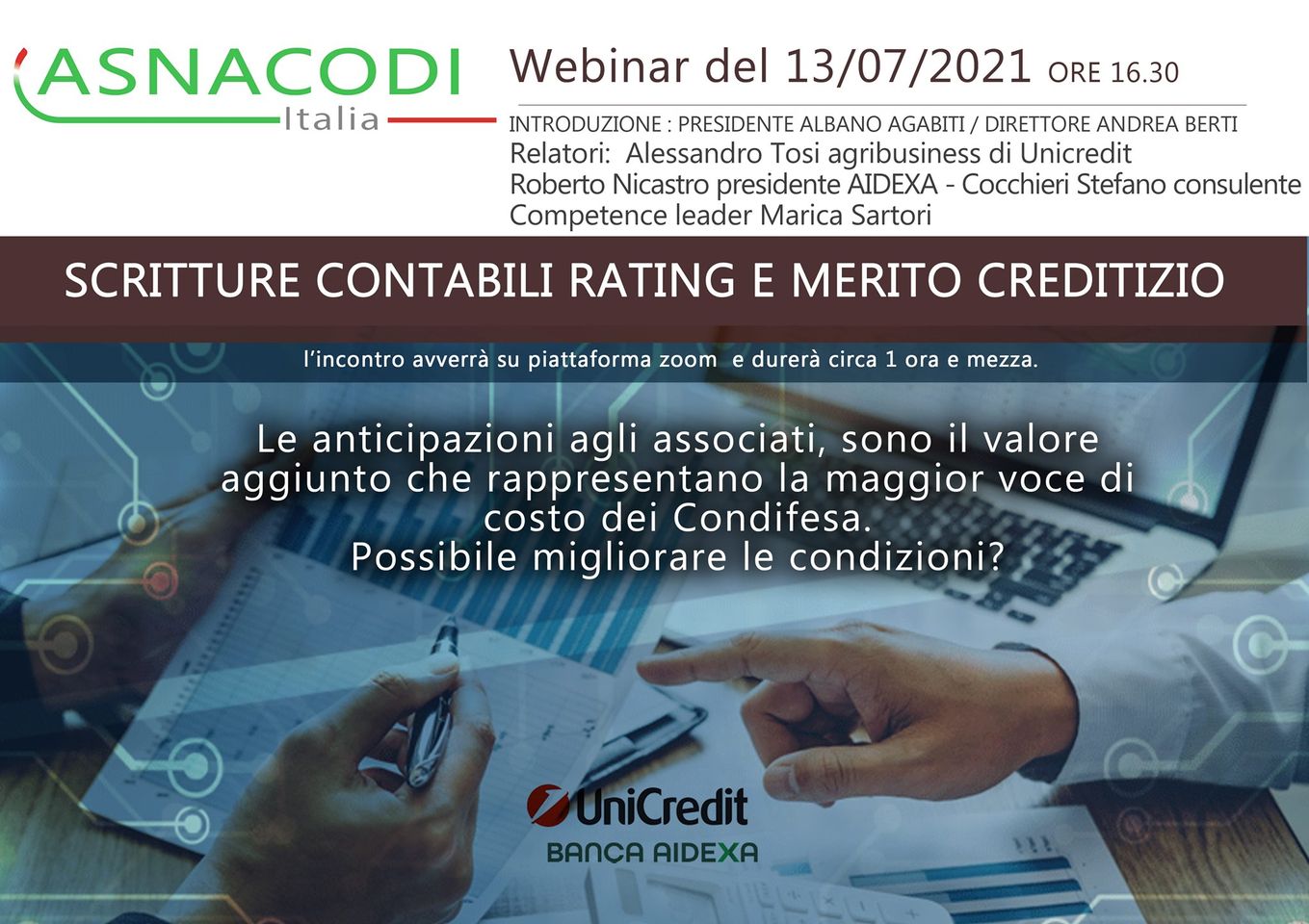 [Webinar] Scritture contabili rating e merito creditizio