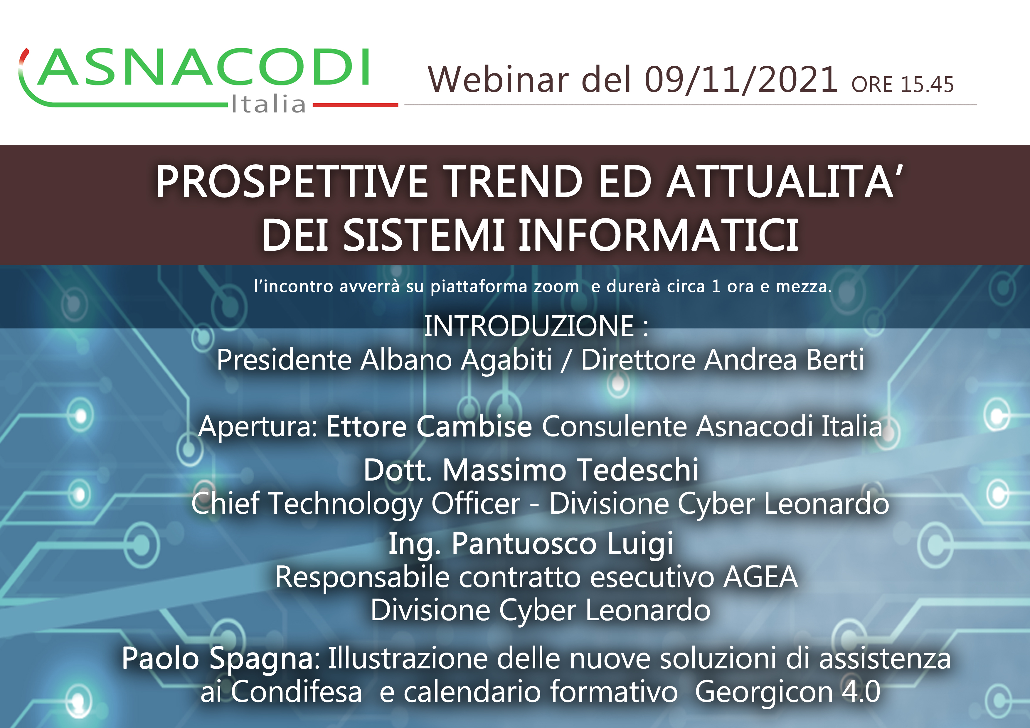 [Webinar] Prospettive trend ed attualità dei sistemi informatici