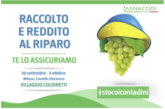 Sistema Asnacodi Italia-Condifesa presente al Villaggio Coldiretti