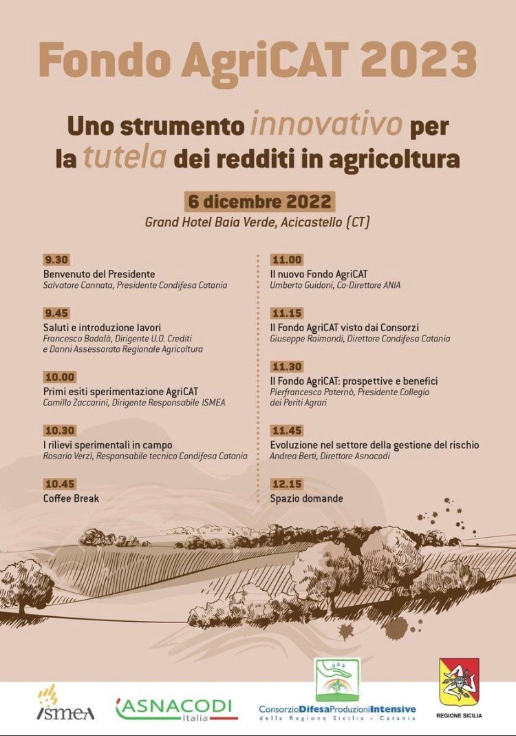 Fondo Agricat 2023 - Uno strumento innovativo per la tutela dei redditi in agricoltura