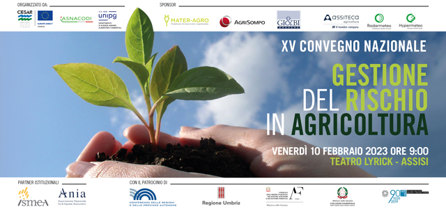 XV Convegno gestione rischio in agricoltura