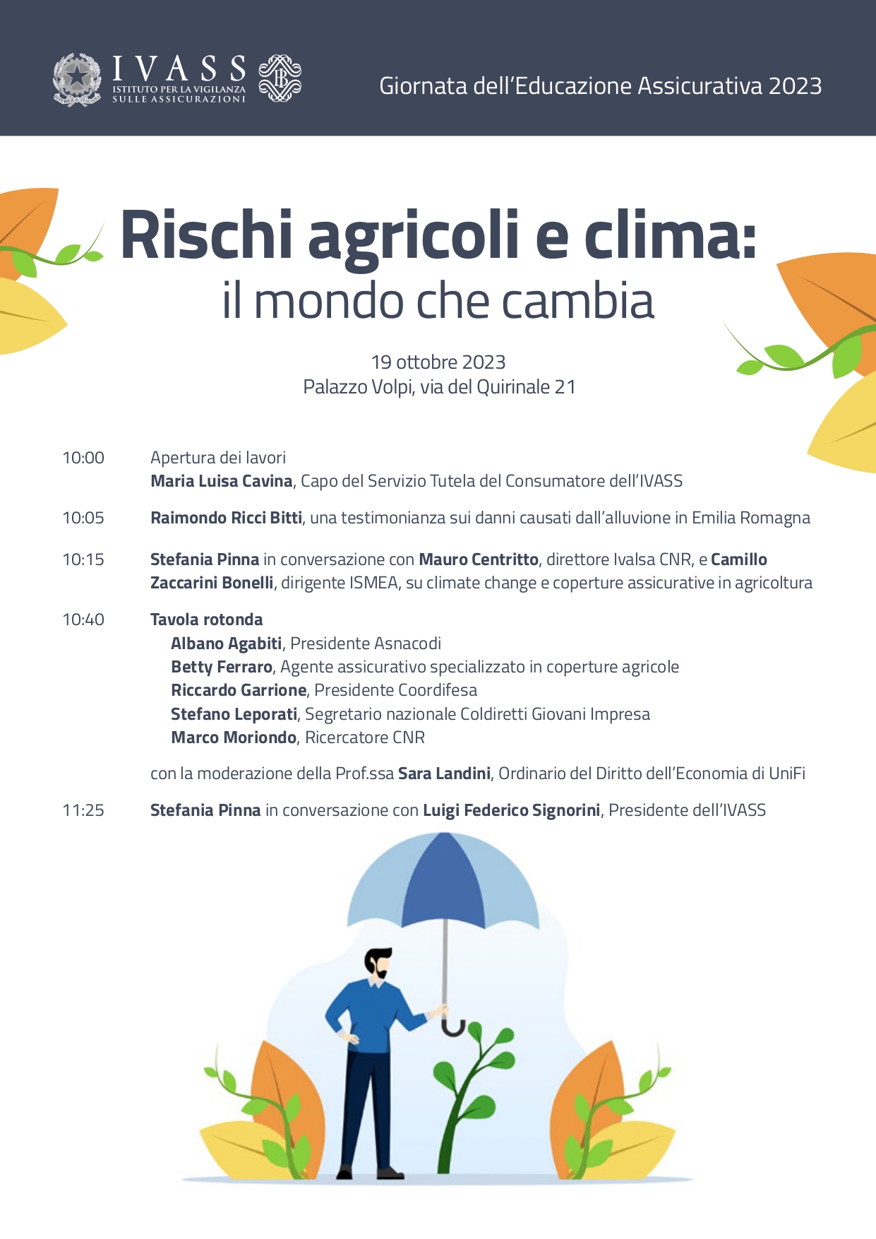 Rischi agricoli e clima:  il mondo che cambia