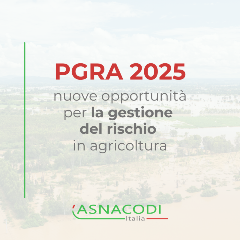 Al via il PGRA 2025: nuove opportunità per la Gestione del Rischio in Agricoltura