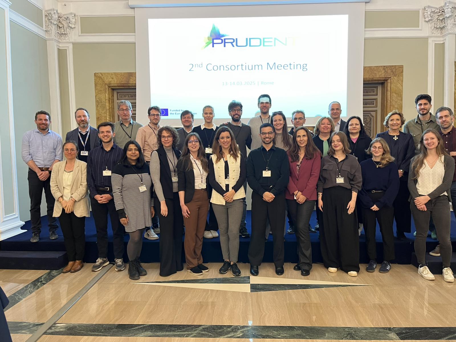 Progetto Horizon PRUDENT: l'Assemblea Generale a Roma Progetto Horizon PRUDENT: l'Assemblea Generale a Roma